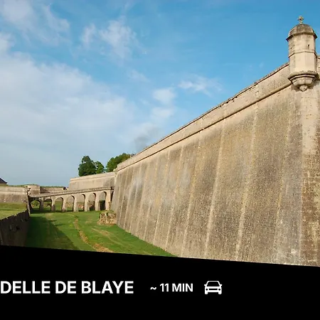 La Girondine - Piscine, Billard, Vigne Et Estuaire فيلة Gauriac